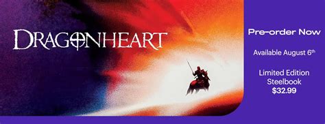 Dragonheart Limited Edition K Uhd Steelbook