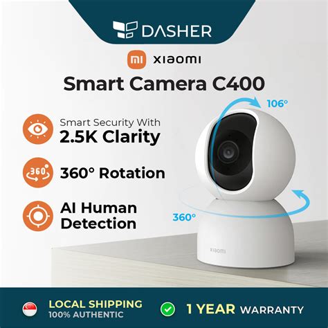 Global Version Xiaomi Smart Camera C Cctv Surveillance Camera Mi