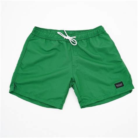 Jual BEACHWELL Celana Pendek Pria Basic Boardshort Hijau Green