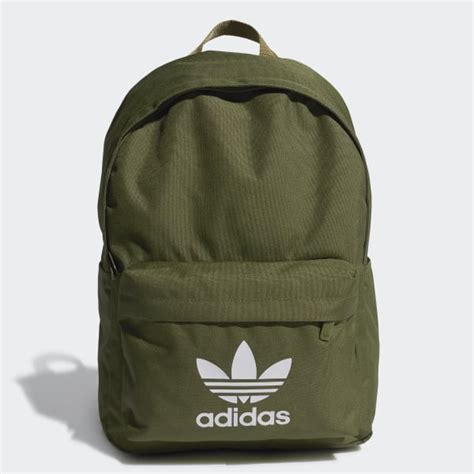 Adidas Adicolor Classic Backpack Green Adidas Uk