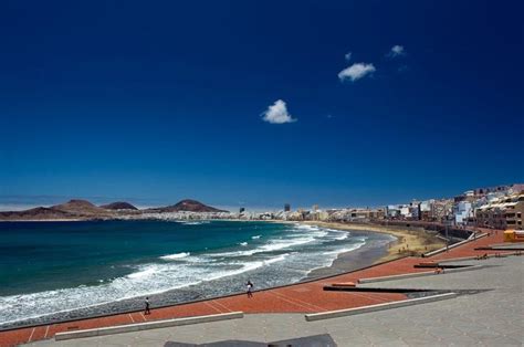 Breathtaking View Of Las Canteras Beach From Alfredo Kraus Auditorium