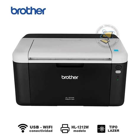 Impresora Laser Brother Hl W Monocromatica Usb Wifi Compuciber