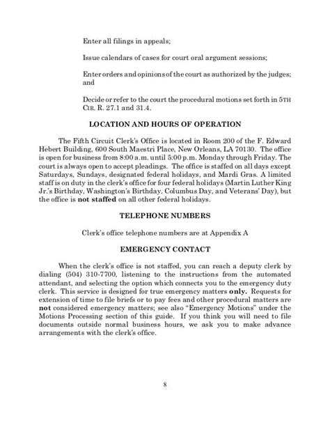 Practitioners Guide To The U S Court Of Appeals For The Fifth Circu…