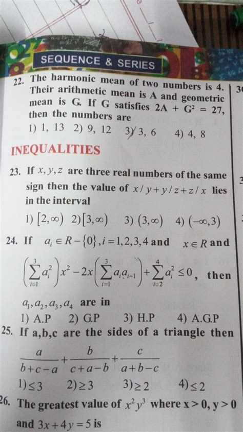 Arithmetic Progression Questions And Answers Topperlearning