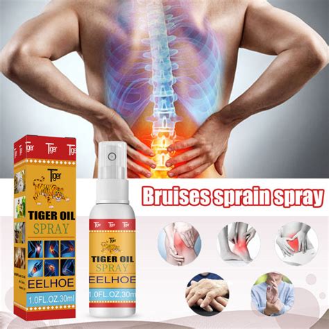 Eelhoe Tiger Muscles And Bones Soreness Spray Relieve Body Joint Pain