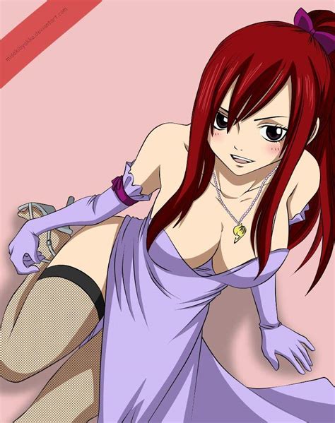 Whos Sexierhotter Erza Mirajane Or Lucy From Fairy Tail Anime Amino