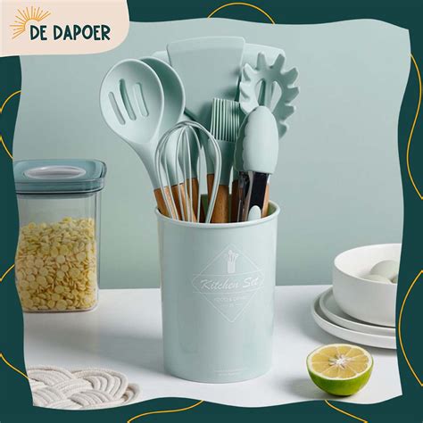 Jual Spatula Silikon Set Capitan Sutil Kitchen Utensils Sodet Alat