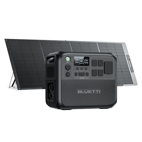 Bluetti Portable Power Station Ac L With W Solar Panel Included