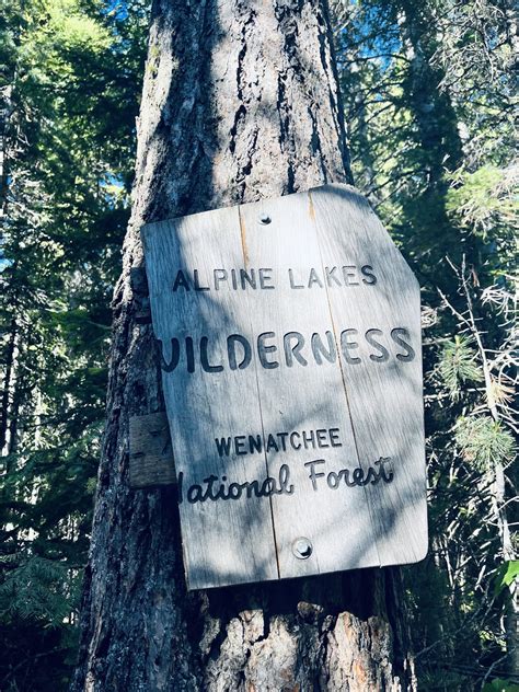 The Enchantments Trail In The Alpine Lakes Wilderness WA Sylvia