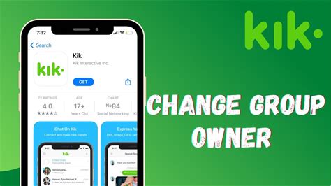 How To Change Kik Group Owner Kik Messenger Youtube