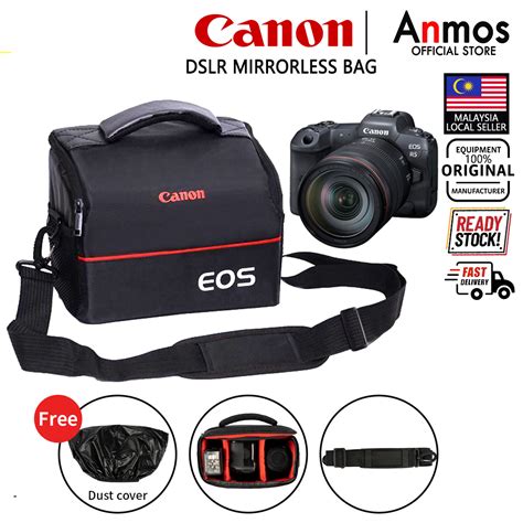 Canon bag for all canon EOS camera DSLR Mirrorless 1 BODY + 2 LENSES ...