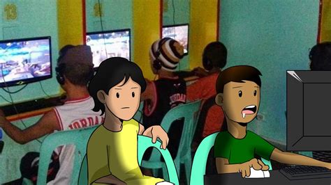 Paano Ang Buhay Ng Isang Tambay Sa Compyuteran Animation Youtube