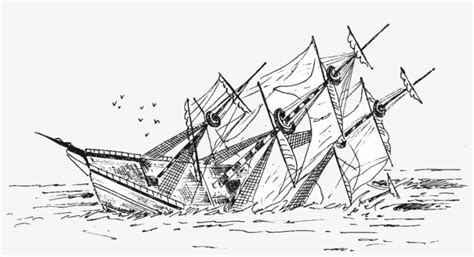 Shipwreck Drawing