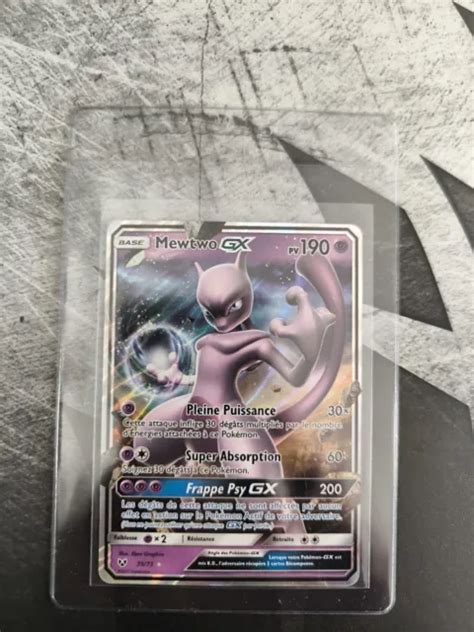 CARTE POKÉMON MEWTWO GX 39 73 Légendes Brillantes SL3 5 Français EUR