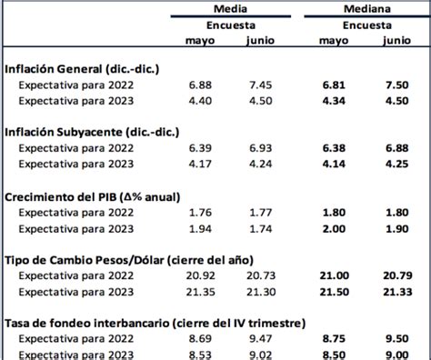 Analistas Del Sector Privado Suben Pronóstico De Inflación En México