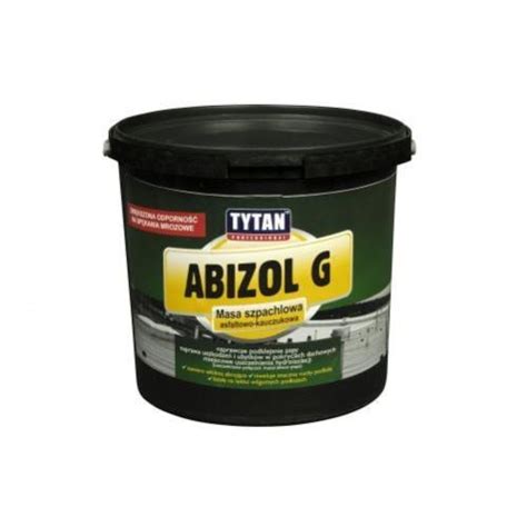 Masa Szpachlowa Asfaltowo Kauczukowa Abizol G 5 Kg Tytan Professional