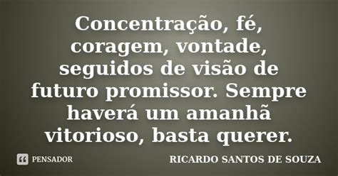 Ricardo Santos De Souza Poemas Vitorioso Pensamentos