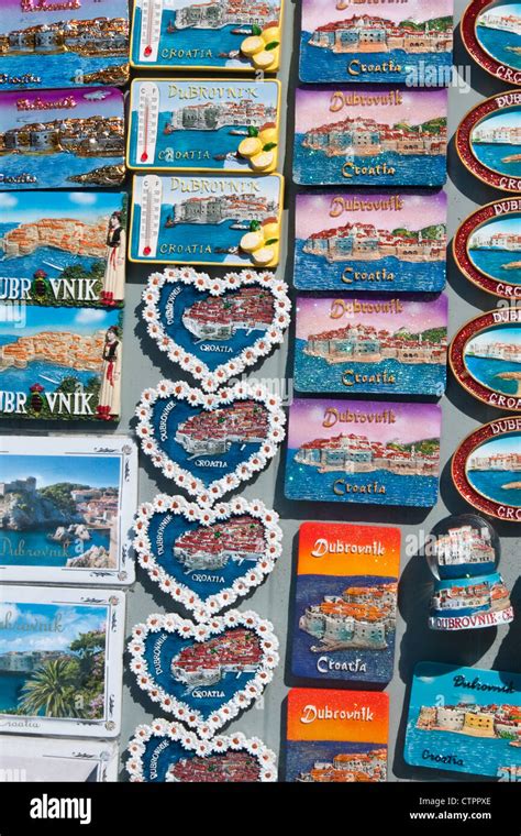 Souvenir fridge magnets on sale in Dubrovnik, Croatia Stock Photo: 49673414 - Alamy