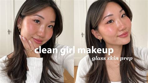 Clean Girl Makeup🤍 No Foundation Winter Skincare For Glowy Glass Skin