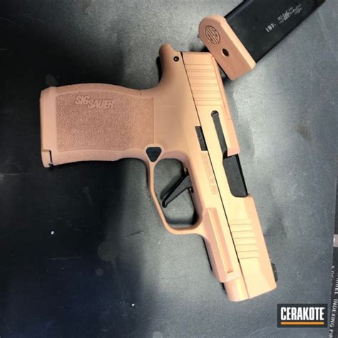 Sig Sauer In A Custom Rose Gold Cerakote Finish By Web User Cerakote