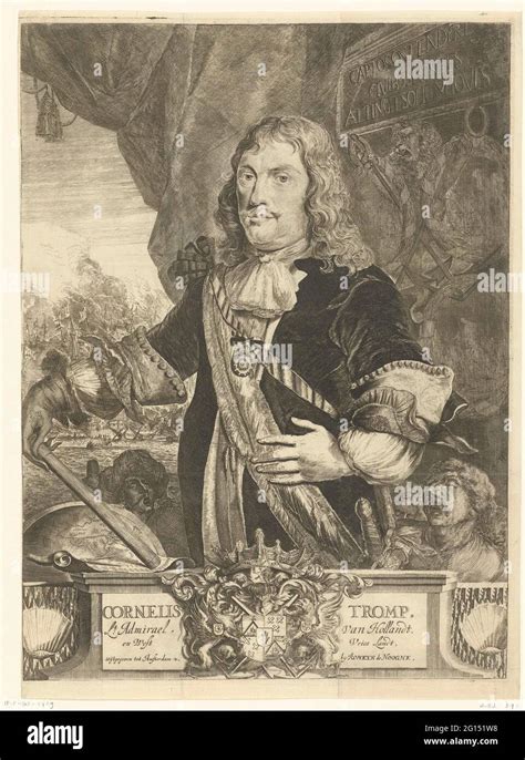 Portrait Of Cornelis Tromp Cornelis Tromp Lt Admirael Van Hollandt