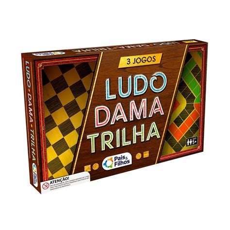 Jogo Ludo Dama Trilha Pais E Filhos REF 2801 Shopee Brasil