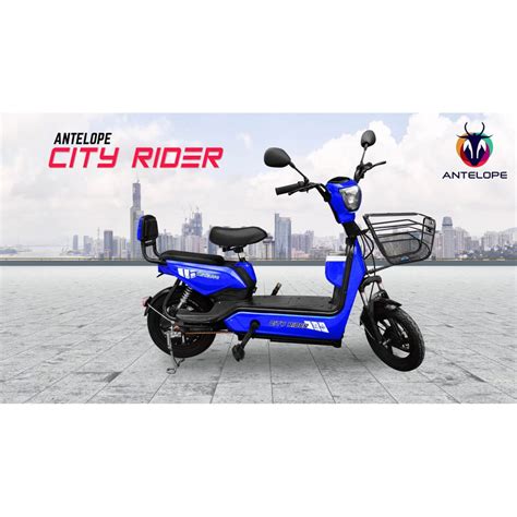 Jual Sepeda Listrik Antelope New Urban City Rider Shopee Indonesia