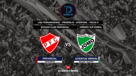 Provincial Pergamino Vs Juventud Obrera M Ocampo Fecha