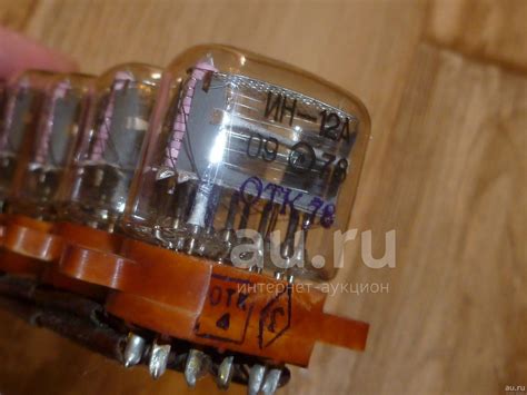 Газоразрядный индикатор ИН-12а + Ламповая панель б/у — купить в ...
