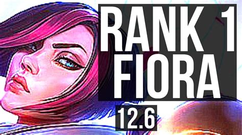 FIORA Vs AATROX TOP Rank 1 Fiora Rank 5 13 1 0 Legendary NA