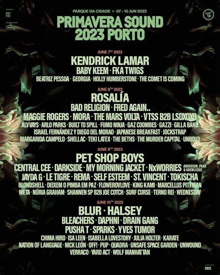 Primavera Sound Festival 2023 Porto Line-up, Tickets & Dates Jun 2023 ...