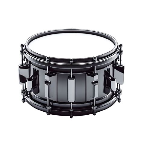 Ai Generated An Isolated Snare Drum Musical Instrument Cutout Object On