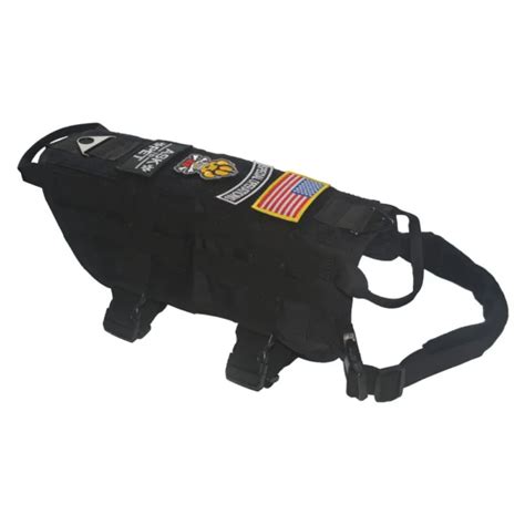 Tactical Police K9 Vest Harness – Dog Clothes Studio