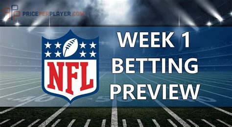 2023 Nfl Week 1 Betting Preview The Official Blog