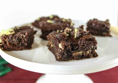 Mint Chocolate Chip Brownies