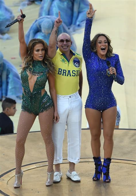 Jennifer Lopez Claudia Leitte E Pitbull Roubam A Cena Na Abertura Da