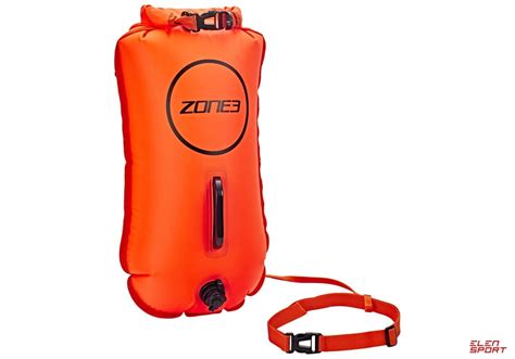 Bojka Asekuracyjna do Pływania z kieszenią Zone3 Swim Dry Bag Buoy XL