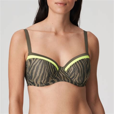 PrimaDonna Swim Atuona Vorgeformtes Balconette Bikini Oberteil Fluo