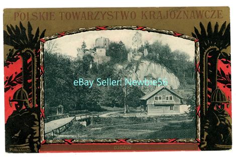 Polskie Towarzystwo Krajoznawcze Ojców Castle Postcard AK Kraków eBay