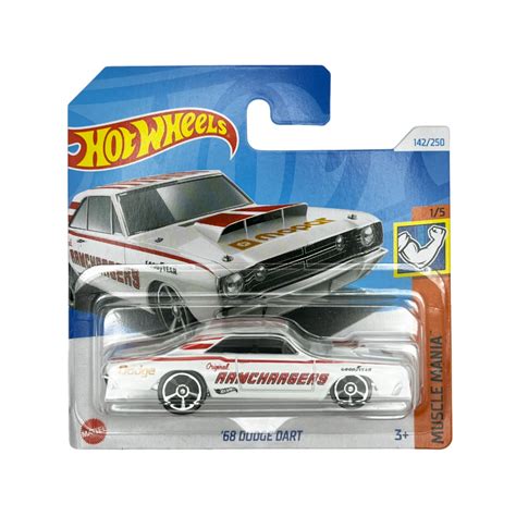Masinuta Hot Wheels Dodge Dart Alb Emag Ro