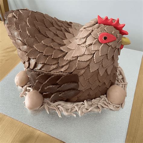 Chicken Birthday Cake Ideas Images Pictures