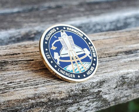 Vintage Discovery Pin Sts 64 Space Shuttle Pin T For Etsy