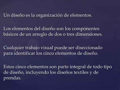 Elementos Del Diseno De Modas Ppt