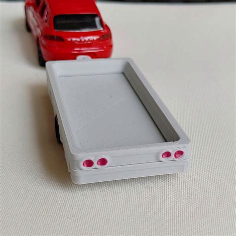 Free STL File Matchbox Hot Wheels Car Trailer Toy Cars3D Printable