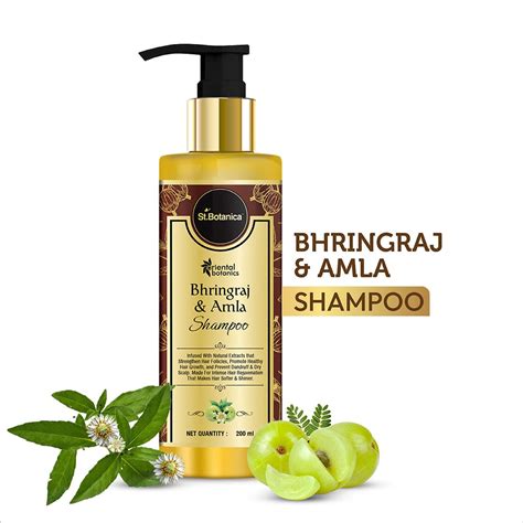 Buy Bhringraj Amla Hair Shampoo Ml Online Best Price St Botanica