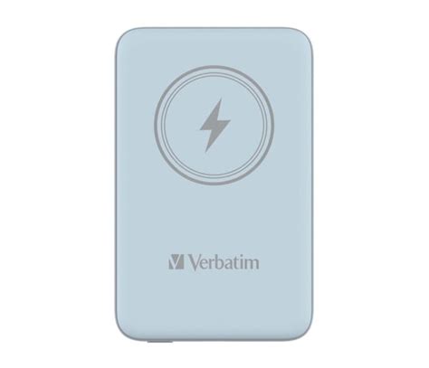 Verbatim Charge N Go Magnetic Wireless Powerbank Mah Niebieski