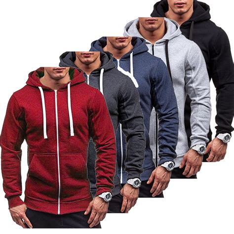 ใหม่แฟชั่น Streetwear ชายฤดูหนาว Hoodies Slim Fit เสื้อกันหนาว Hooded