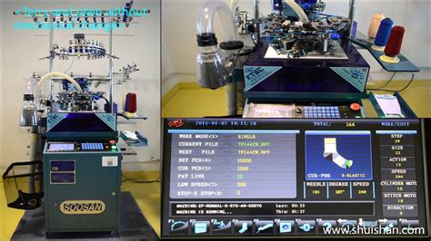 Soosan Fully Computerized Single Cylinder Socks Knitting Machine 604xu