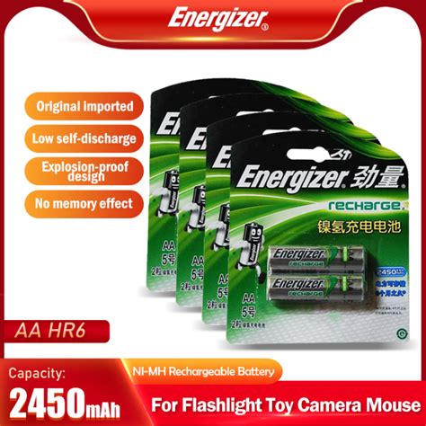 Energizer Aa Ni Mh Rechargeable Flashlight Shaver Mouse Camera Toy