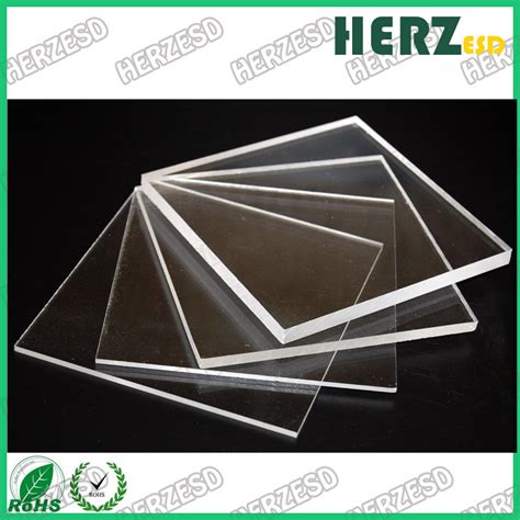 Transparent Pmma Acrylic Sheet Esd Cast Acrylic Plastic Sheet